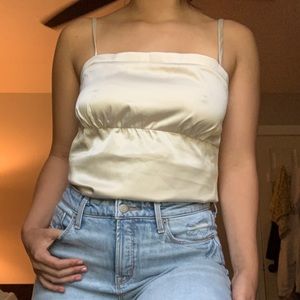 VINTAGE SATIN TOP
